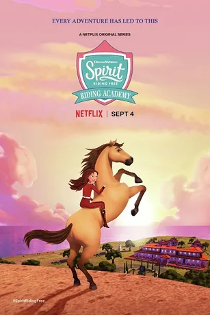 Poster phim Chú ngựa Spirit: Tự do rong ruổi – Trường học cưỡi ngựa (Phần 2)