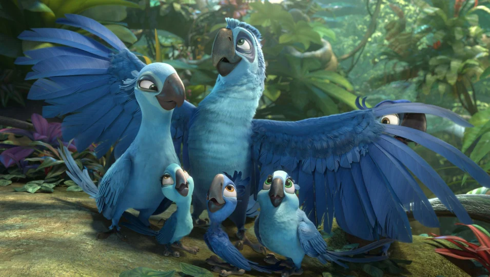 Poster phim Chú Vẹt Rio