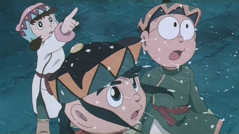 Poster phim Doraemon: Nobita và Những Pháp Sư Gió Bí Ẩn
