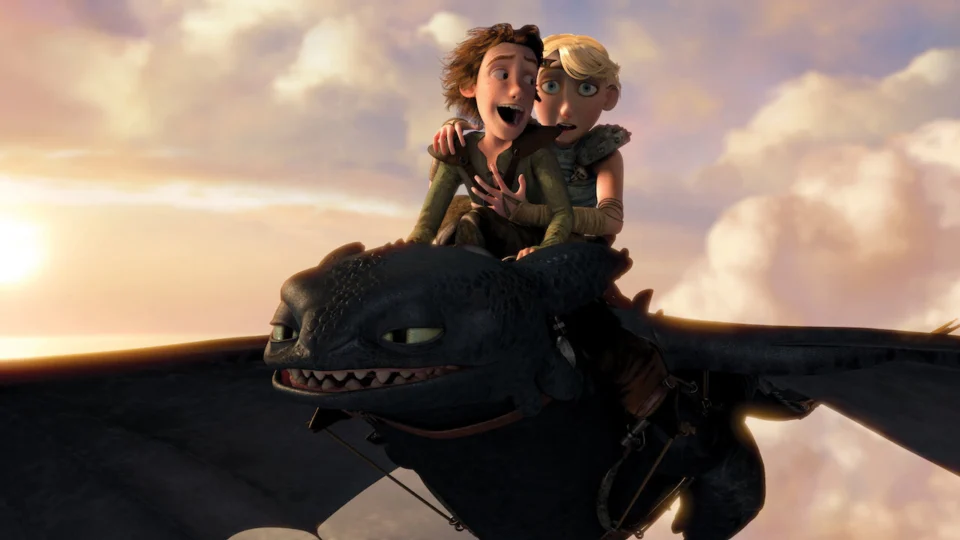 Poster phim DreamWorks: Huyền thoại bí kíp luyện rồng