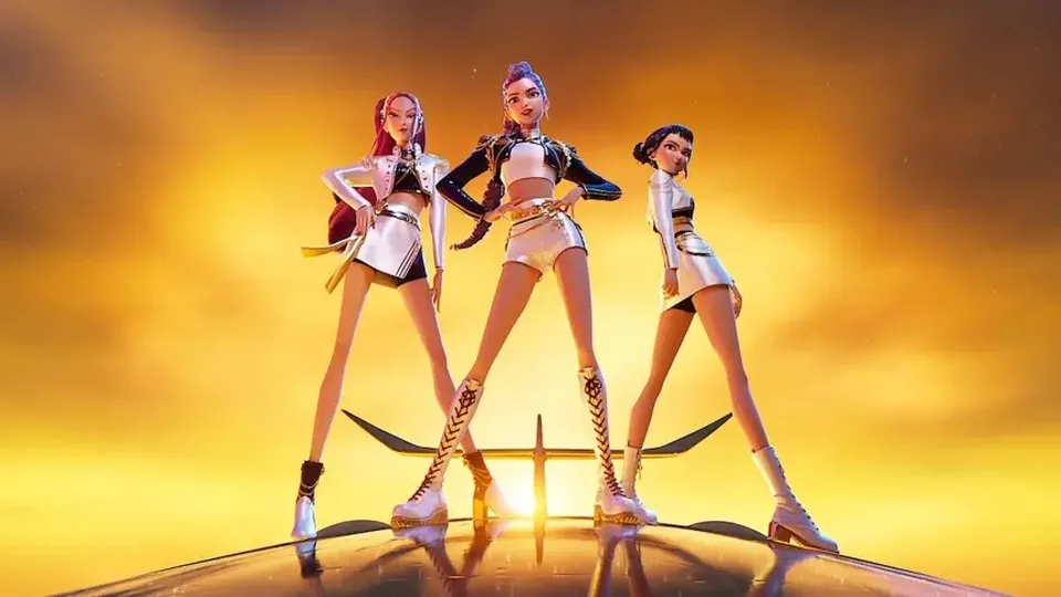Poster phim Hát Cùng Thợ Săn Quỷ Kpop