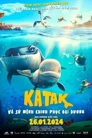 Poster phim Katak và Sứ Mệnh Chinh Phục Đại Dương