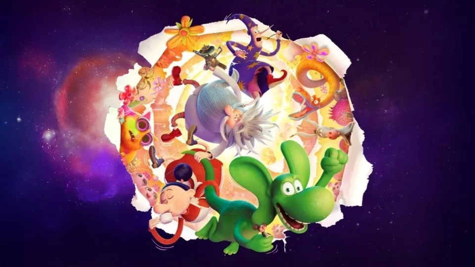 Poster phim Khủng Long Xanh Du Hành Thế Giới Truyện Tranh