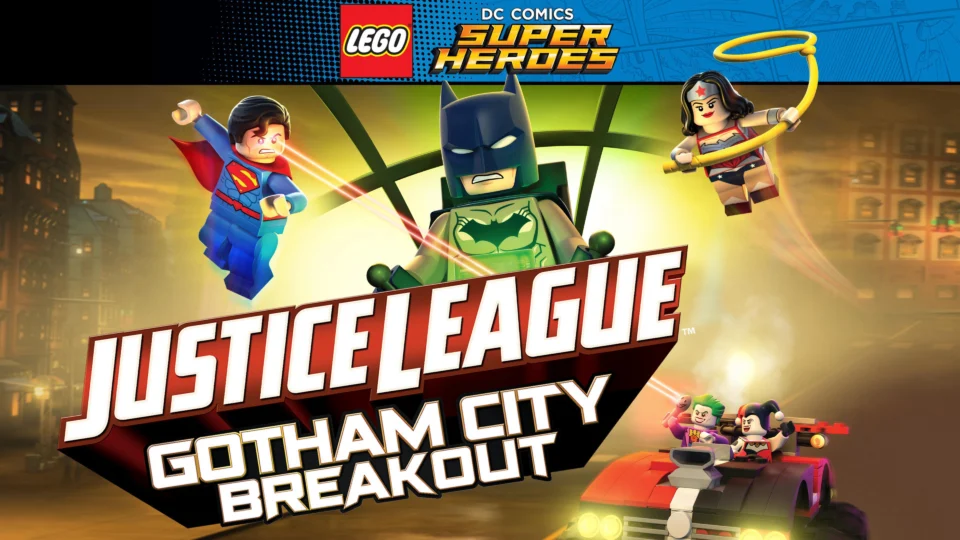 Poster phim Lego DC Comics Superheroes: Justice League – Gotham City Breakout