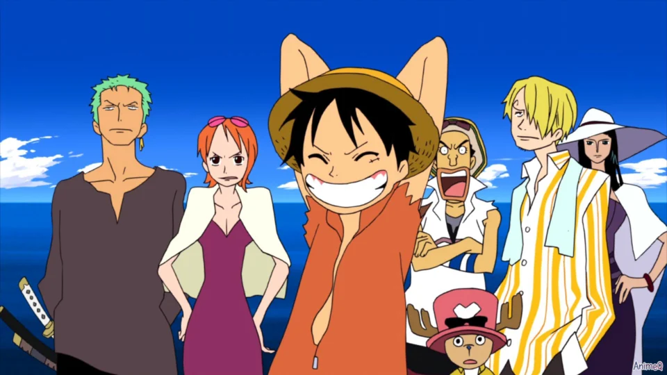 Poster phim One piece: Omatsuri danshaku to himitsu no shima