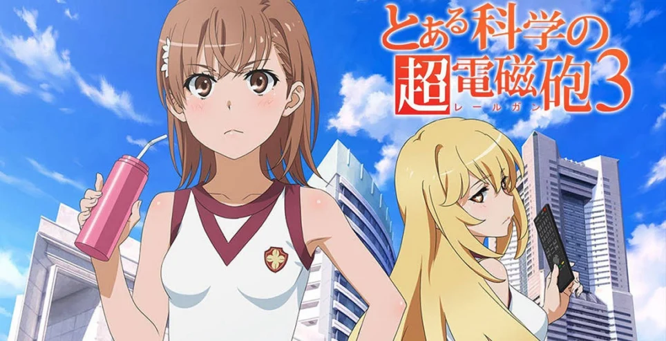 Poster phim Siêu Railgun của khoa học nào đó