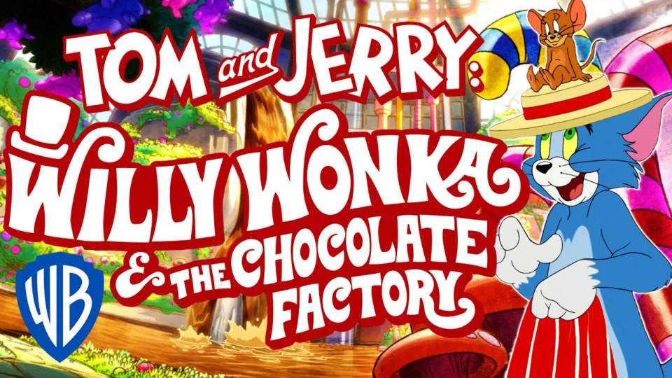 Poster phim Tom and Jerry: Willy Wonka and the Chocolate Factory