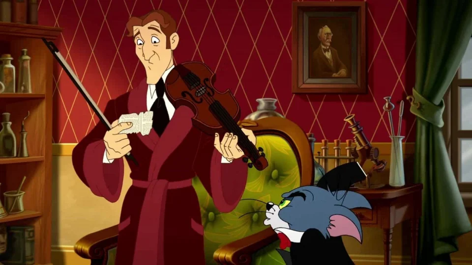 Poster phim Tom và Jerry Gặp Thám Tử Sherlock Holmes