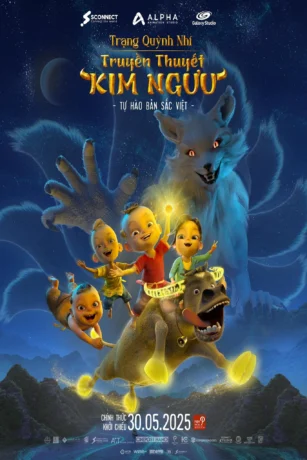 Poster phim Trạng Quỳnh Nhí: Truyền Thuyết Kim Ngưu